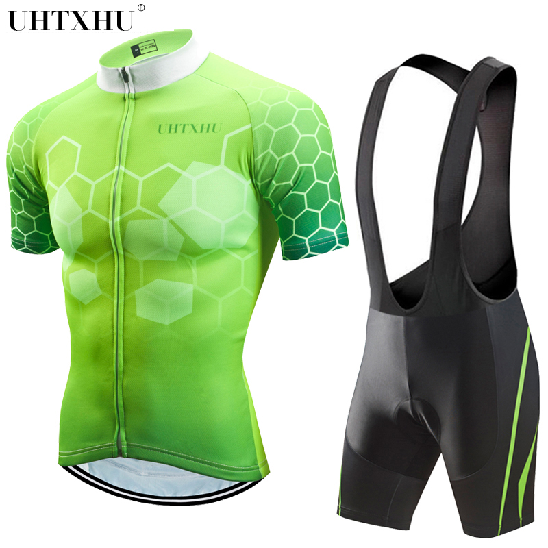 Uhtxhu 2018 Велосипедизам Облека За Мажи На Летните Велосипед Велосипед Дресови Облека Дише Кратко Sleeve Велосипедизам