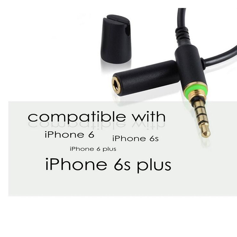 LBSC2 Пакет Водоотпорни Слушалки Кабел 3,5 мм Аудио Адаптер за Lifeproof Бесплатен и Nuud Случај на iPhone 6/6 Плус,