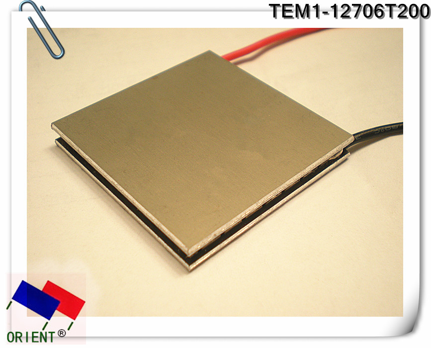 Superconducting алуминиум DLC висока температура на Thermoelectric Кулер Peltier TEM1-12706 t200 C1206 40 * 40 mm