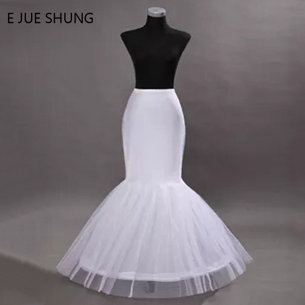 E JUE SHUNG Бесплатен Превозот Сирена Petticoat 1 Обрачот Коска Еластична Труба Crinoline Свадба Додатоци Топла Продажба