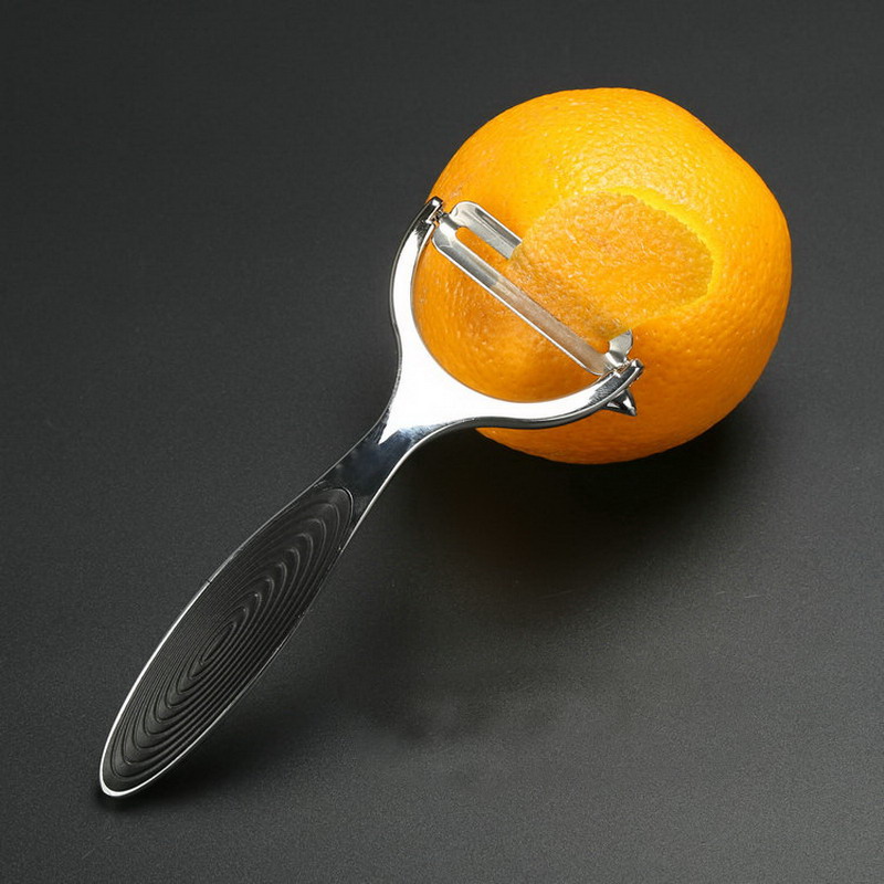 Против пролизгување пилинг нож овошје peelers дома јаболко, портокал компир пилинг нож