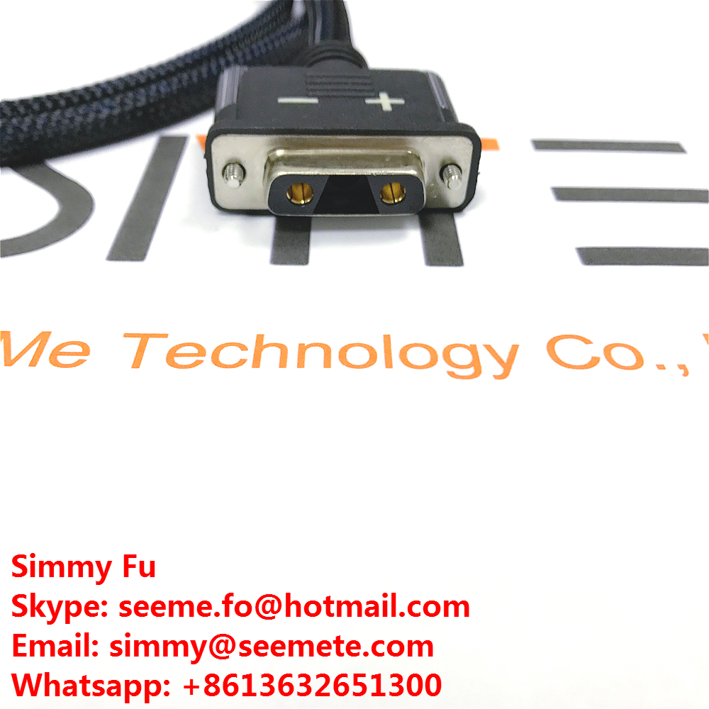 48V DC моќност кабел за Huawei OLT MA5608T MA5680T MA5683T 220V