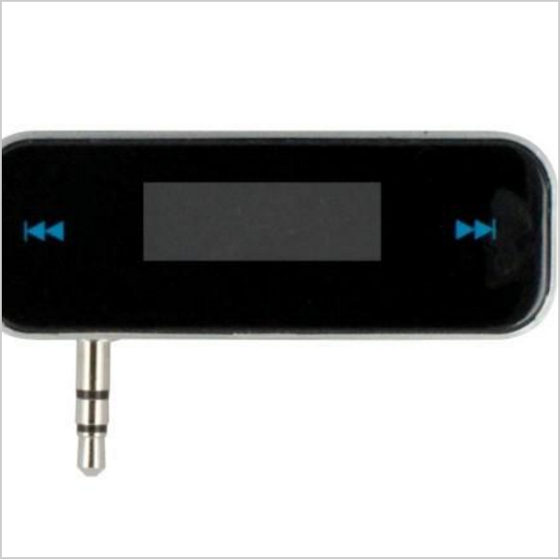 Најдобра Цена Безжични FM Предавател Мини Во автомобил LCD 3,5 мм Возило е сет за во Автомобил Modulator Handsfree MP3