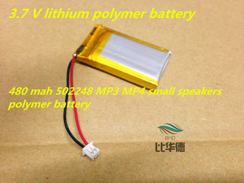 1pcs 3.7 V таблет батеријата 480 mah 502248 MP3 MP4 мали звучници полимер батерија