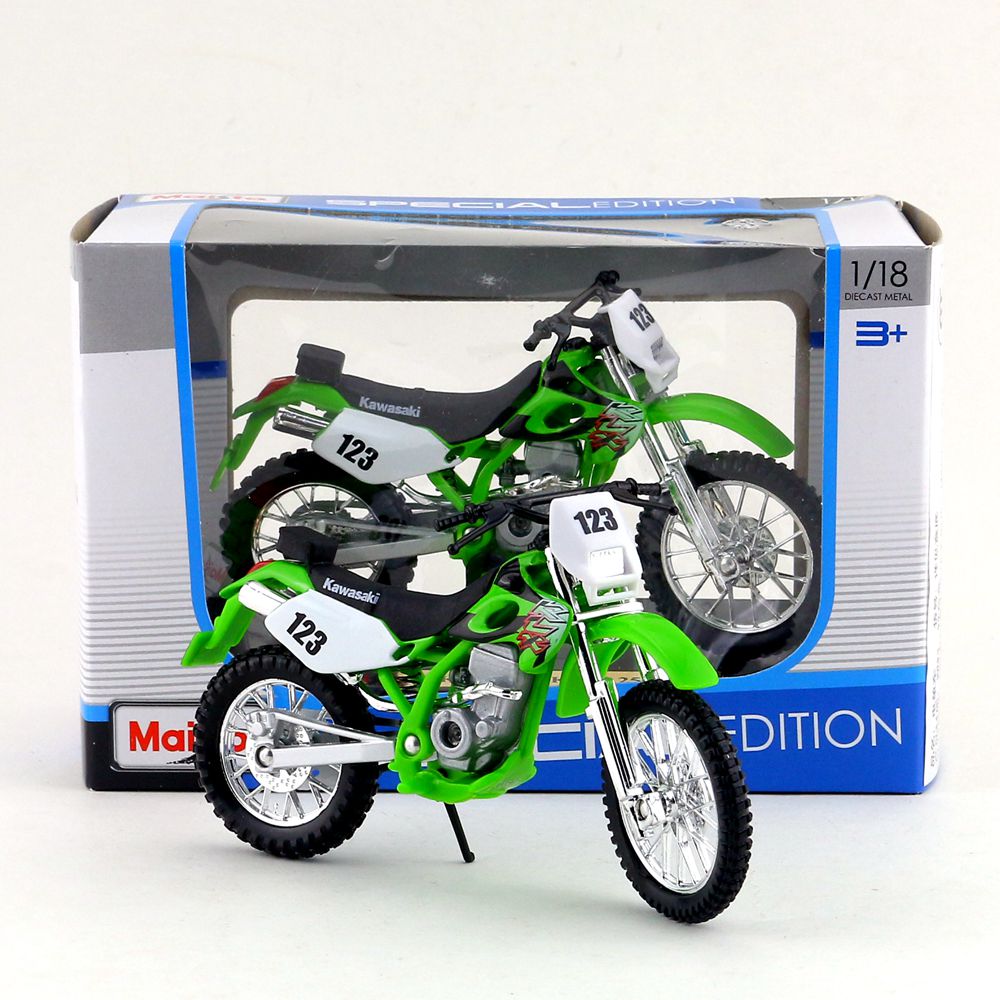 Maisto/1:18 Размер/Diecast модел мотоцикл играчка/KAWASAKI KLX 250SR Supercross Модел/Деликатна Подарок или Играчка/Colllection/За