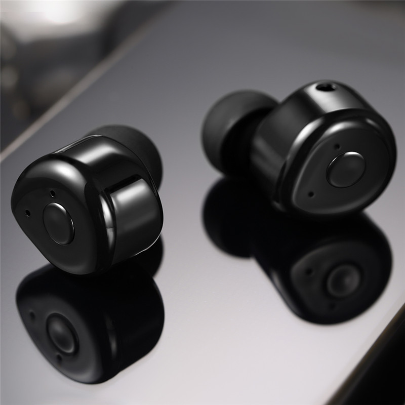 М&J Т1 2 P Близнаци, Вистински Безжична Bluetooth Слушалка Мини Невидливи Cordless Bluetooth ООП 4.2 Earbuds Анти-падот
