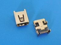 10PCS Мини USB 8 Pin SMT SMD PCB Приклучок за Полнач 4 pin Директно Нога