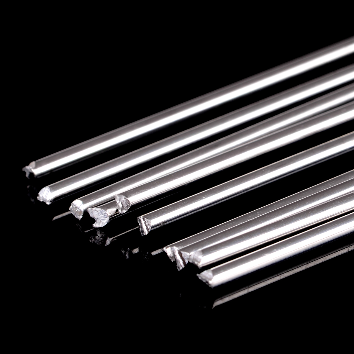 10pcs Сребро Алуминиум Заварување Род Ниска Температура Метал Магнезиум Лемење Стапови Род 1.6mmx45cm