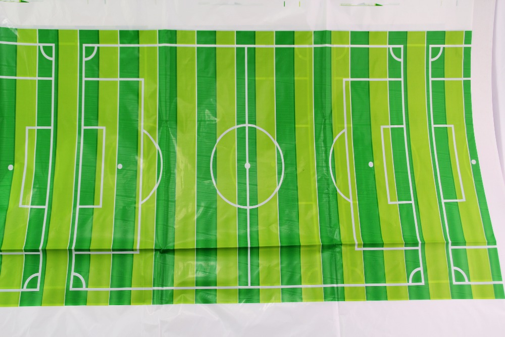 1PCS Фудбал фудбалски натпревар тема за еднократна употреба tablecloth за деца роденден декорација материјали 180*108cm