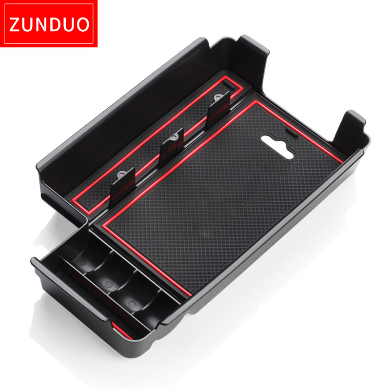 ZUNDUO Автомобил централен потпирач кутија За Ауди А4 А5 A5S 2009-2017 Внатрешни Додатоци Stowing Tidying Авто Додатоци