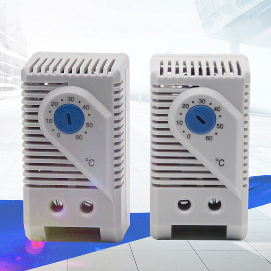 Топла 0-60degrees Компактен Механички Термостат Сензор за Температура Контролер KTS011