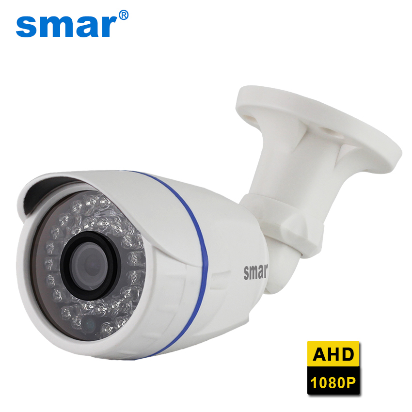 Smar Безбедносен видео надзор 1080P AHD Камера во Реално време Отворено Водоотпорен Куршум Камери Day & Night Надзор