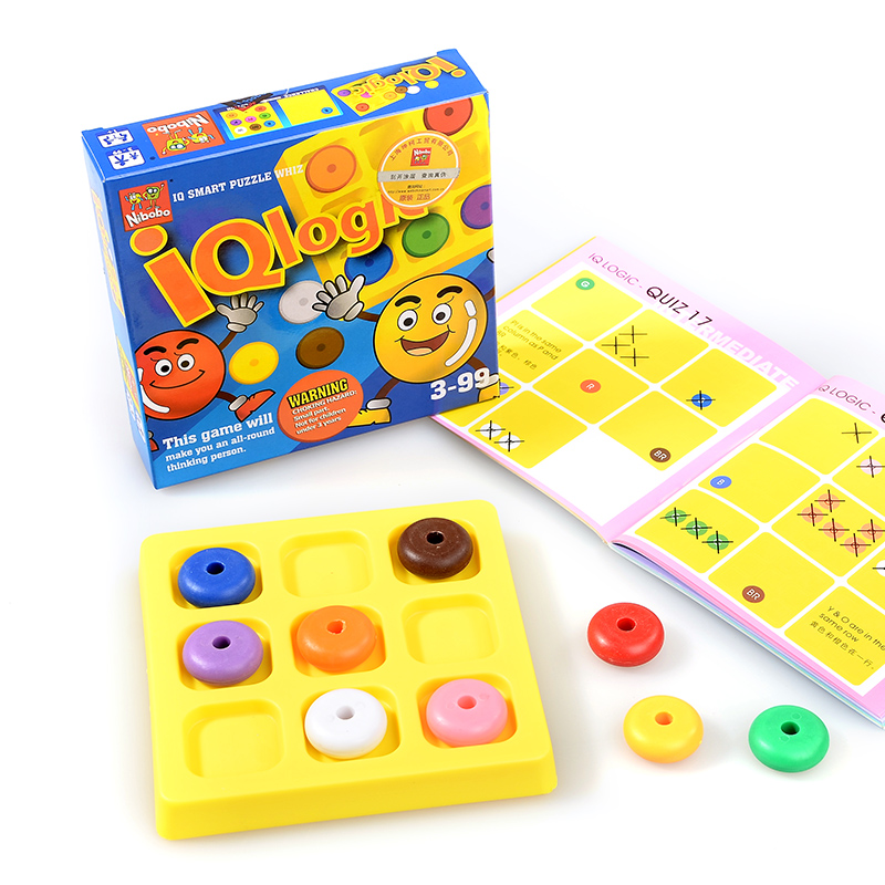 Класична Детска Логика Игра Загатка IQ Ум Мозокот закачка Образовни Загатки Играчка за Деца, Возрасни