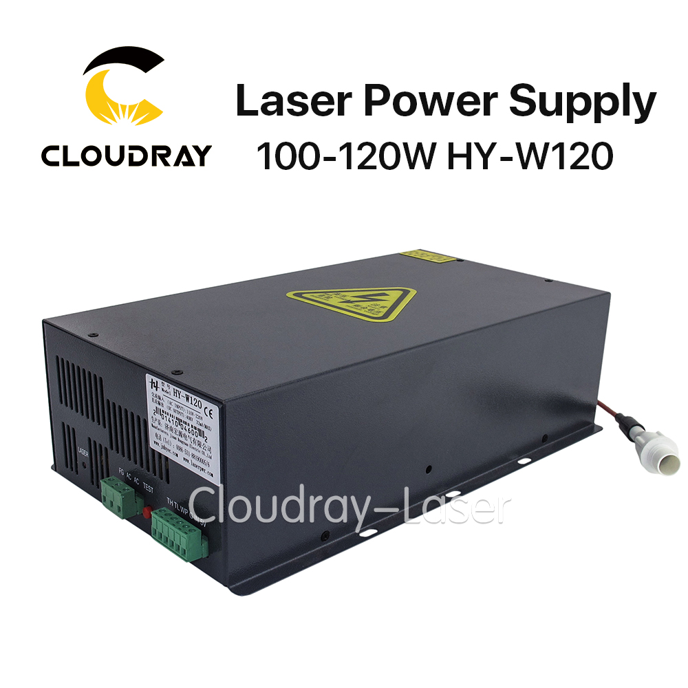 Cloudray 100-120W CO2 Laser Напојување за CO2 Laser Гравирање Машина за Сечење HY-W120