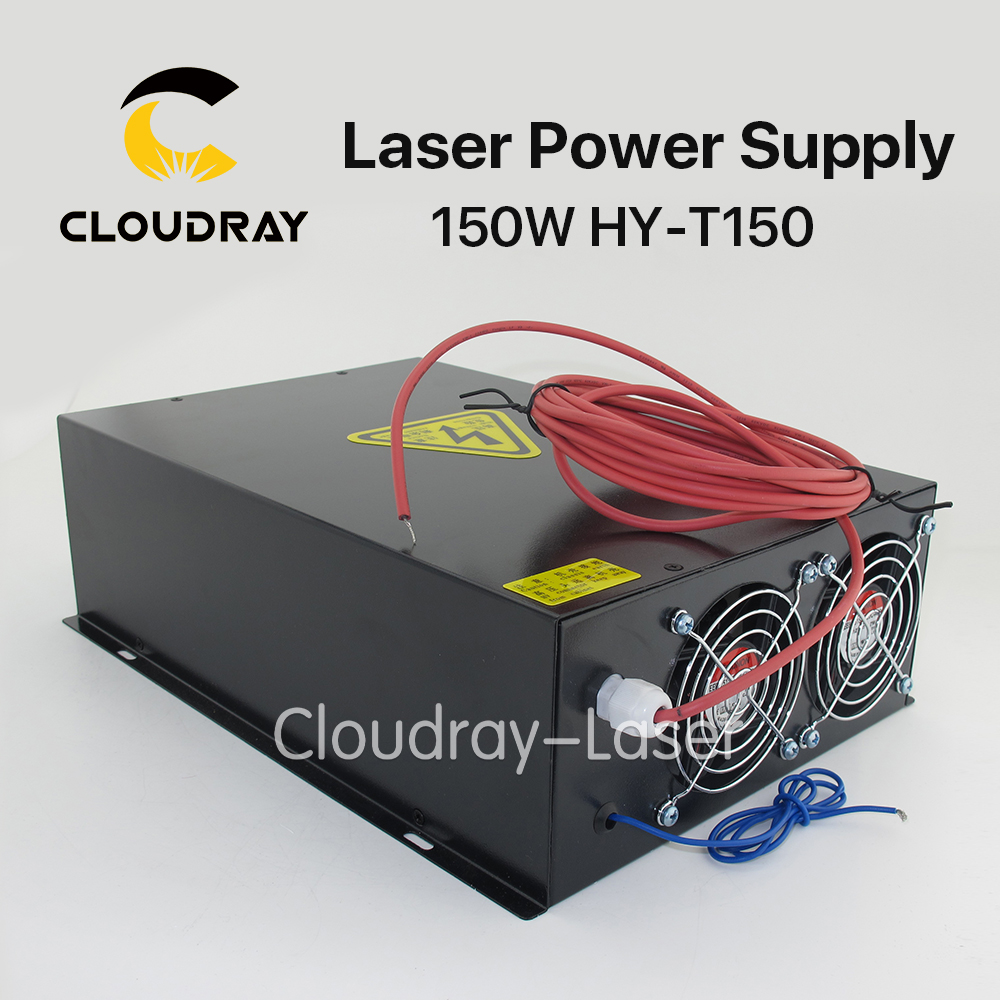 Cloudray 150W CO2 Laser Напојување за CO2 Laser Гравирање Машина за Сечење HY-T150