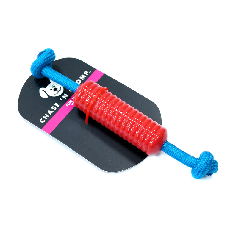 CAITEC Куче Играчки Јаже Цевка Мека Трајни Floatable Интерактивни за Џвакање и Tugging Залак Отпорни Погоден за Интеракција