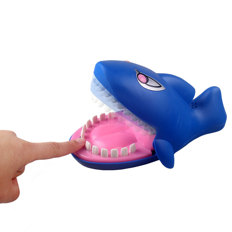 22CM Gags Практични Шеги играчка Ајкула стоматолог родител-дете Смешна игра Семејство интерактивни играчка Роденденски