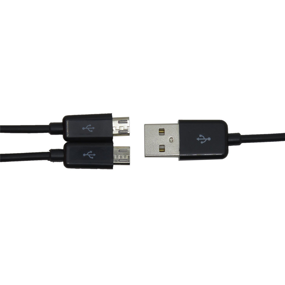 USB Машки 2 Micro USB Splitter Полнење Кабел од 1 до 2 Micro USB Полнење Кабел,Dual Микро USB Splitter Полнење Кабел