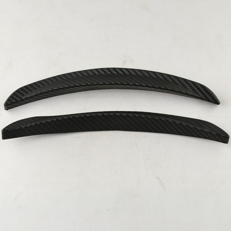 Автомобил општи карбонски влакна тркала веѓа објавено refires карбонски влакна фендер декорација лента Мали тркала лак