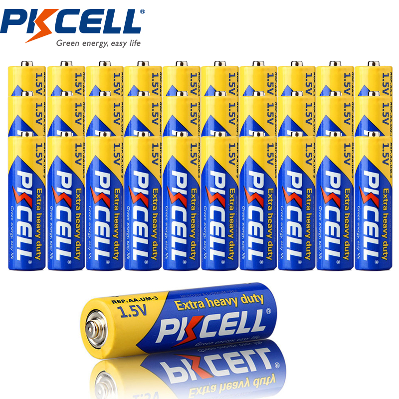 НОВИ Трајни 30 X PKCELL 1.5 V AA Батерии Супер Тешка аа батерија