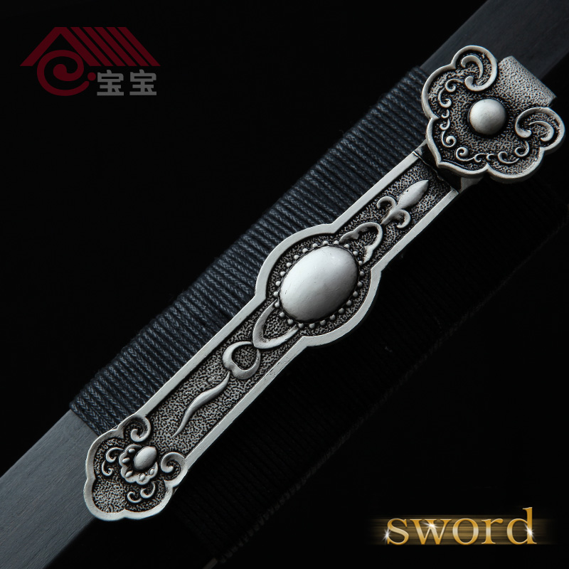 Укината челик Рака-фалсификувани Кинески Longquan Меч Хан Меч страна на одлуки меч Уметнички дела Остар