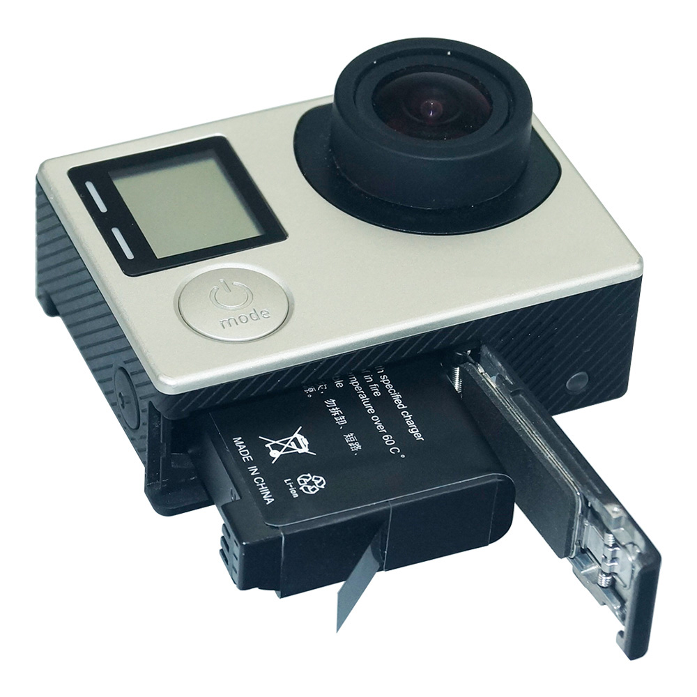 Hixon Батеријата за GoPro ХЕРОЈ 4 и GoPro AHDBT-401, AHBBP-401 Камера Додатоци со висок квалитет