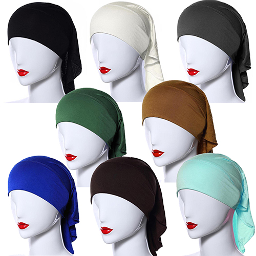 Жените Исламската Муслимански Мека Модални Висока Еластичност Исламската Hijab Шамија Headwear