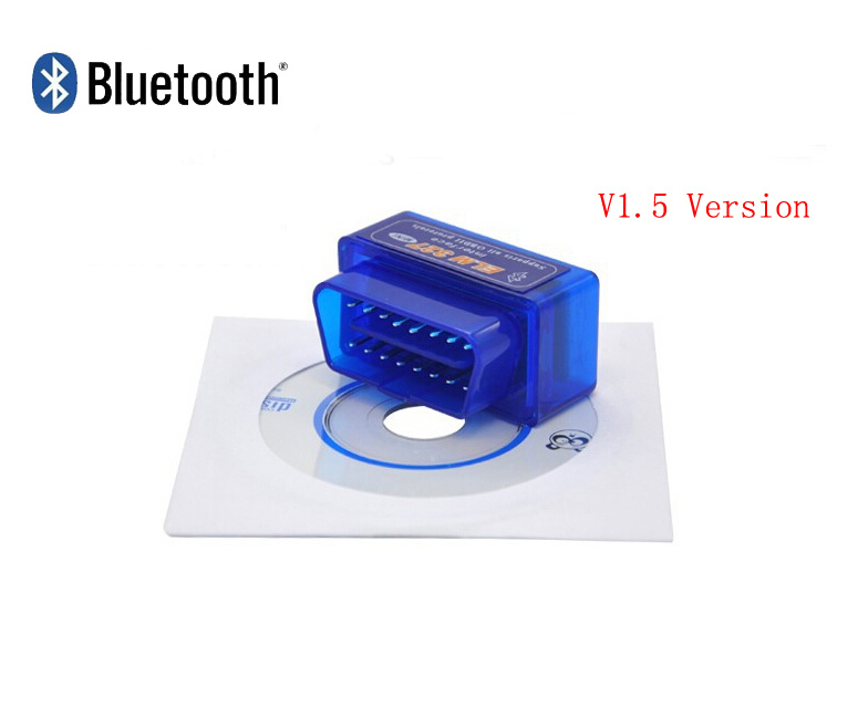 Супер Мини ELM327 Bluetooth Интерфејс 1.5 Хардвер OBD2 Автоматски Скенер ELM 327 V1.5 верзија на Софтвер