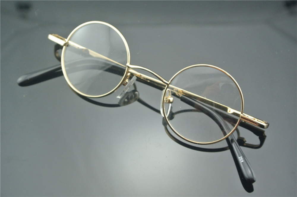 Децата 37mm Круг Пролет Шарки Дете Момче Девојка Eyeglass Рамки оптички Очила Rx во можност