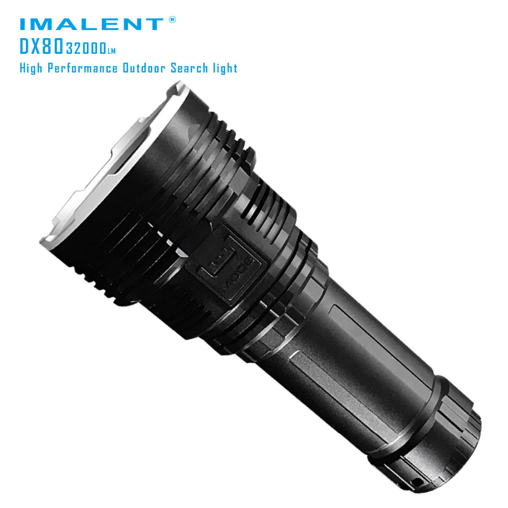 IMALENT DX80 Кри XHP70 LED Светилка 32000 Lumens 806 Метри Полнење преку USB Интерфејс Факел Фенерче