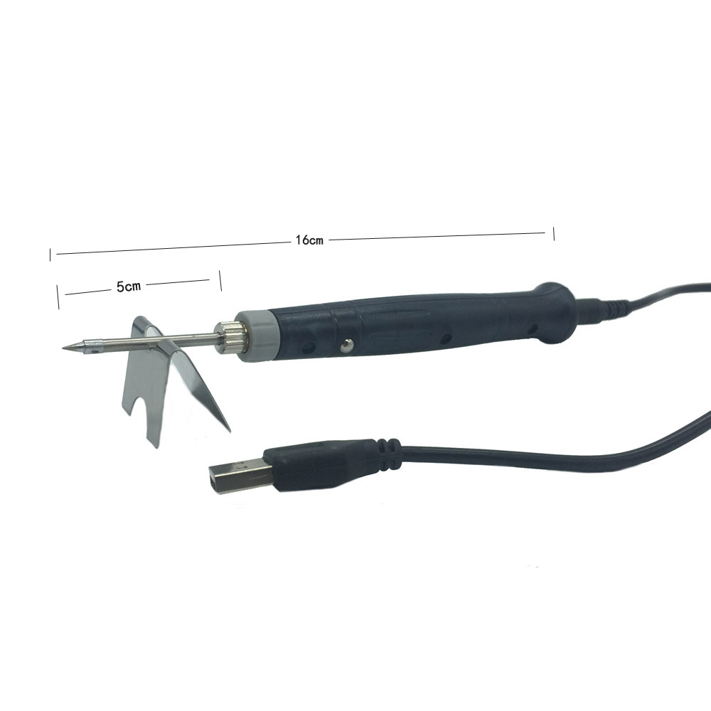 Висок Квалитет на 5V 8W Мини Преносни USB Електричен Погон Лемење Железо Пенкало Совет со Допир се Префрлите Заштитна Капа