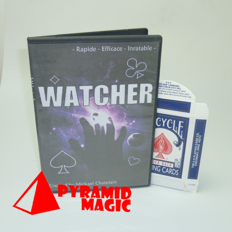 Watcher ( DVD и Трик) од Mickael Chatelain блиску до Улица mentalism Класичен картичка магија трикови