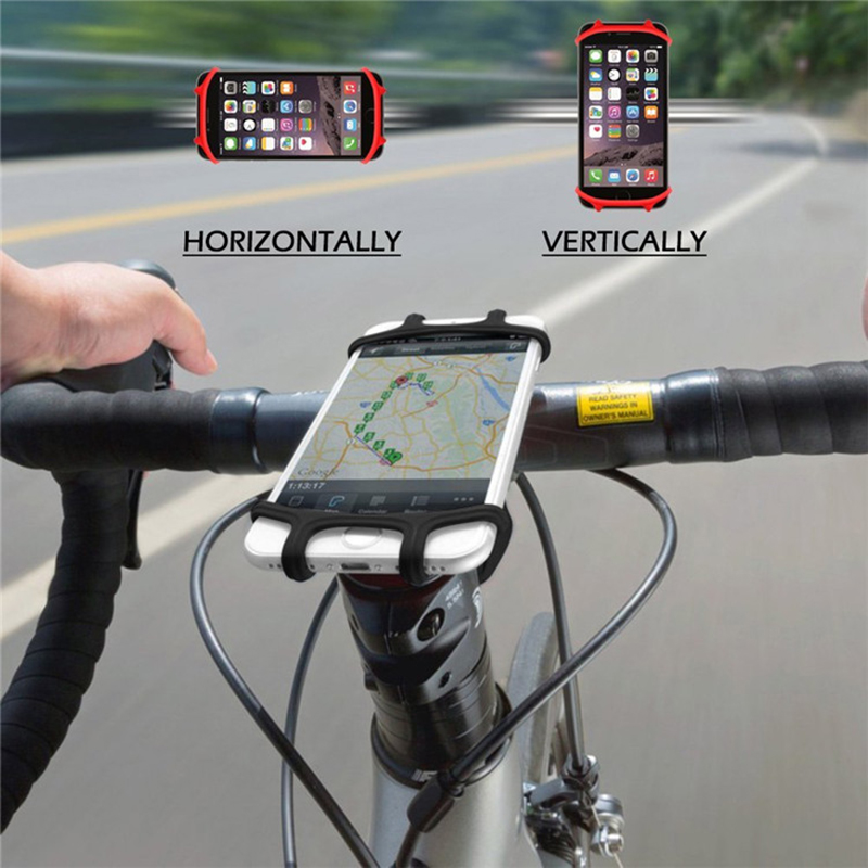 Велосипед Телефон Носител на Универзалната Силикони паметен Телефон Рек Мулти-функција Носителот Одговара За Патување
