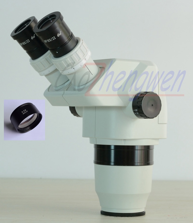 FYSCOPE 3.35 X-45X Крајната Бинокуларна Стерео Зум Микроскоп Главата WF10X/22mm SZM0.5X 177mm