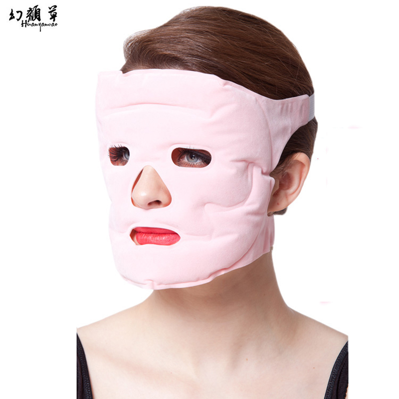 бренд Слабеење Убавина лице Гел магнет Лицето маска за нега на кожата,тенка Лице отстрани торбичка Здравје Магнетни маски,