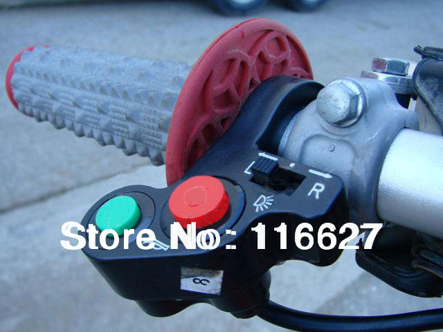 7/8 Мотоцикл АТВ Скутер Теренски Универзална Switch Рог се Претвори Сигнал за вклучување/Исклучување На Светлина