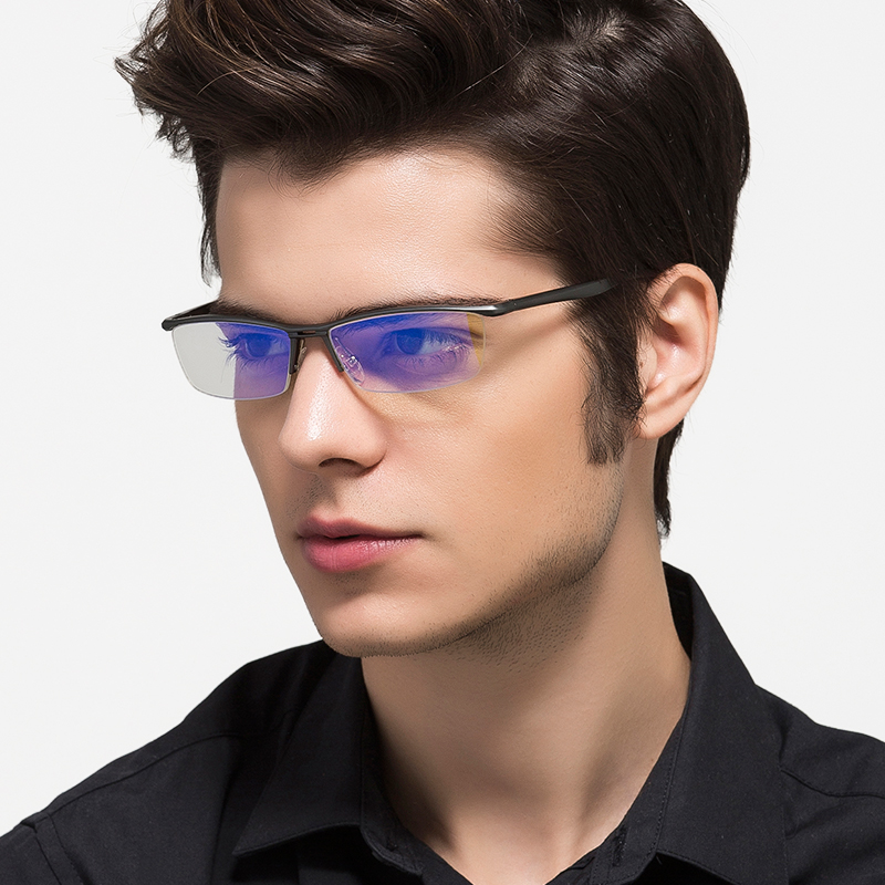 Алуминиум Магнезиум Анти Сина Ласерски Замор Зрачење-отпорни на Мажите Оптички Очила Очила Рамка Oculos де grau Eyewear