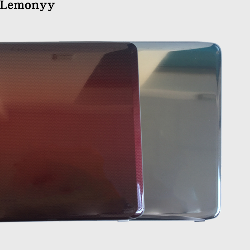 LCD горниот капак случај За SAMSUNG R530 R528 R525 R540 База Покрие ЦРВЕНО LCD горниот капак случај црвено BA75-02370A/Сребрена