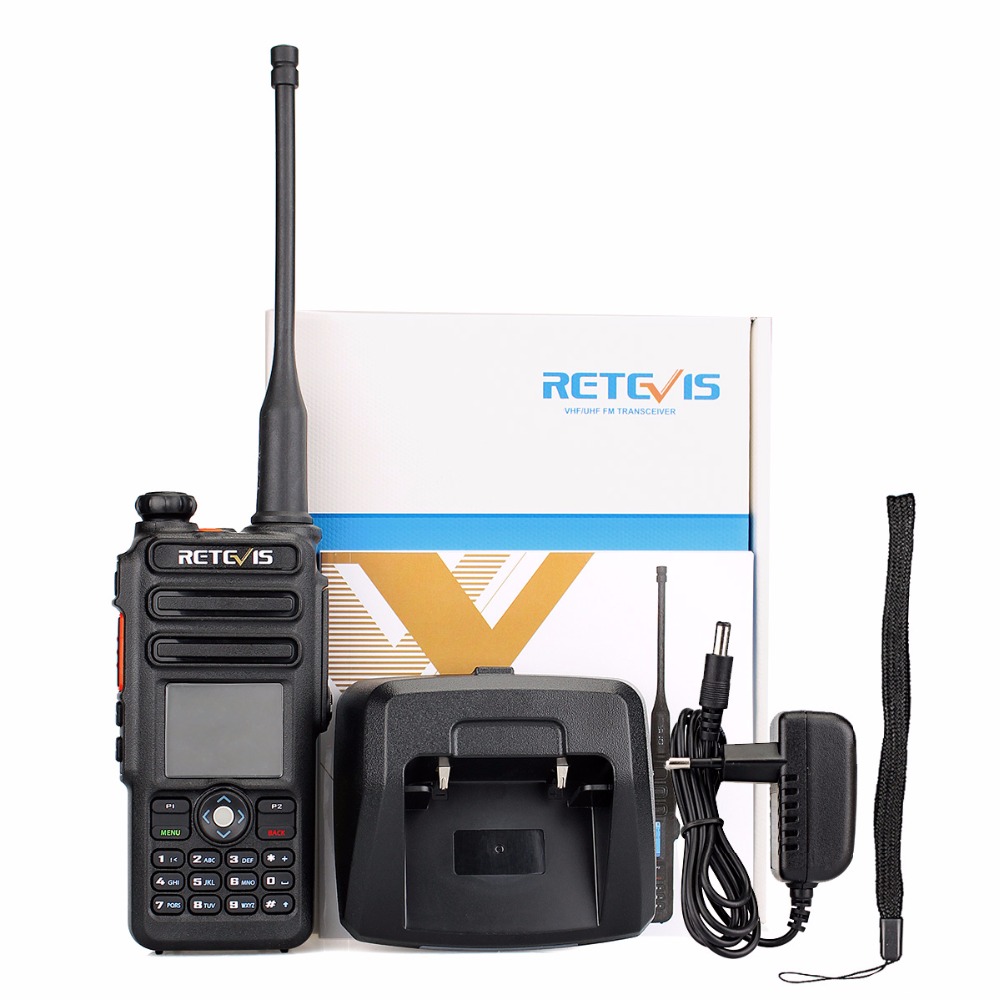 Retevis RT82 GPS Двојна Бенд DMR Радио Дигитални Воки Токи DCDM TDMA IP67 Водоотпорен Hf Transceiver Шунка Радио Comunicador