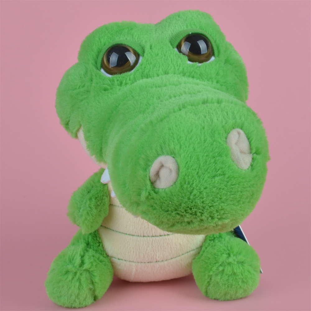 20cm Големи Очи Крокодил Кадифен Играчки, Бебе Подарок Детска Играчка трговија на Големо со Бесплатен Превозот