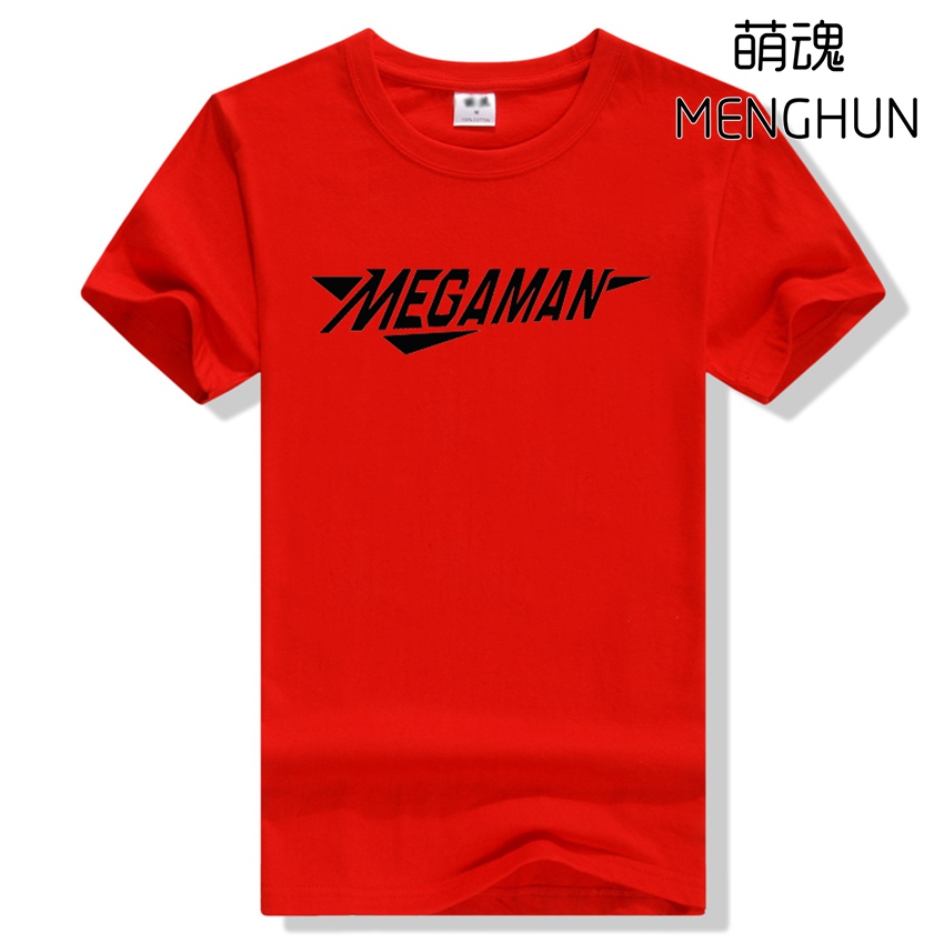 Кул ретро игра концепт MEGAMAN т кошула за мажи памук игра навивачите т кошули различни бои игра megaman tee кошула ac657
