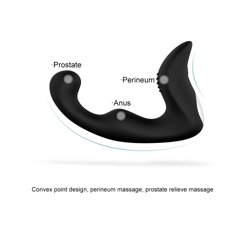 9 Брзина Моќен Силикони Мажите Prostata Massager Vibrating анален plug Rechargable Анусот Masturbator Возрасни Секс играчки