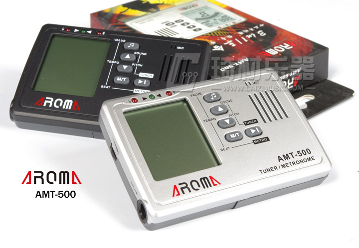 АРОМА AMT-500 3-во-1 Големиот Екран Metronome Тјунер 30-260bpm и Тонски Генератор Поддршка Хроматска Гитара