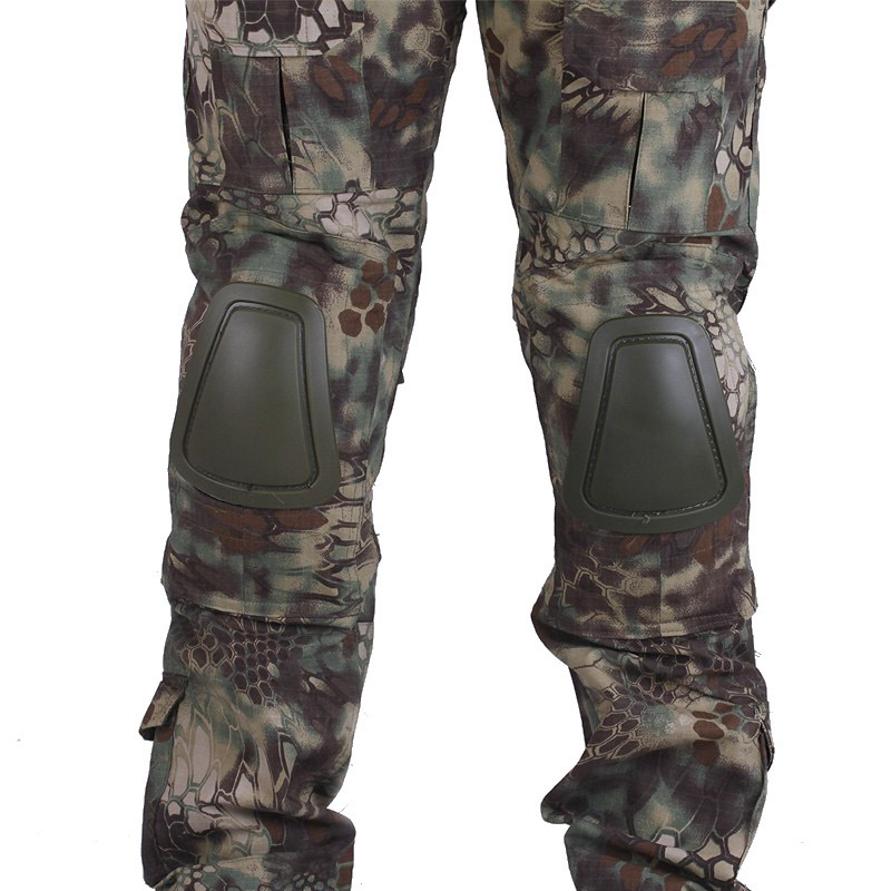 Маскирна на воени Борбени панталони мажите панталони тактички војска панталони со Отстранлив коленото влошки Mandrake
