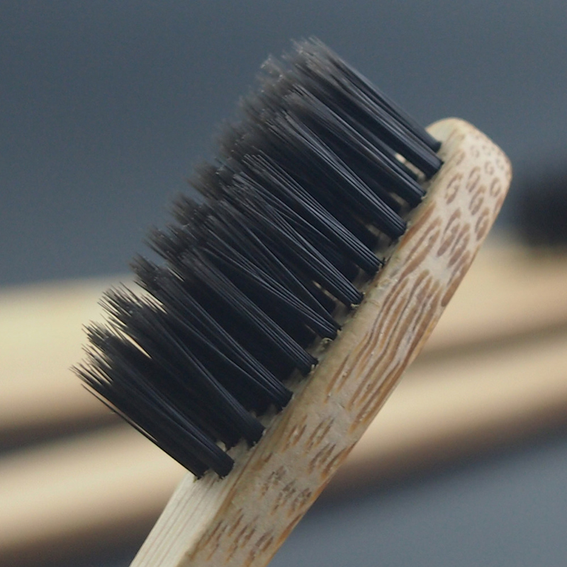 Проф. д-Р СОВРШЕН природен бамбус четка за заби четка за заби ниска употреба на јаглерод бамбус бамбус јаглен влакна