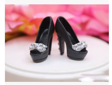 Маглива убавина Шарени Избрани на Повик Висока пета чевли чизми за Барби 1:6 Кукла Мода Симпатична BBI00183