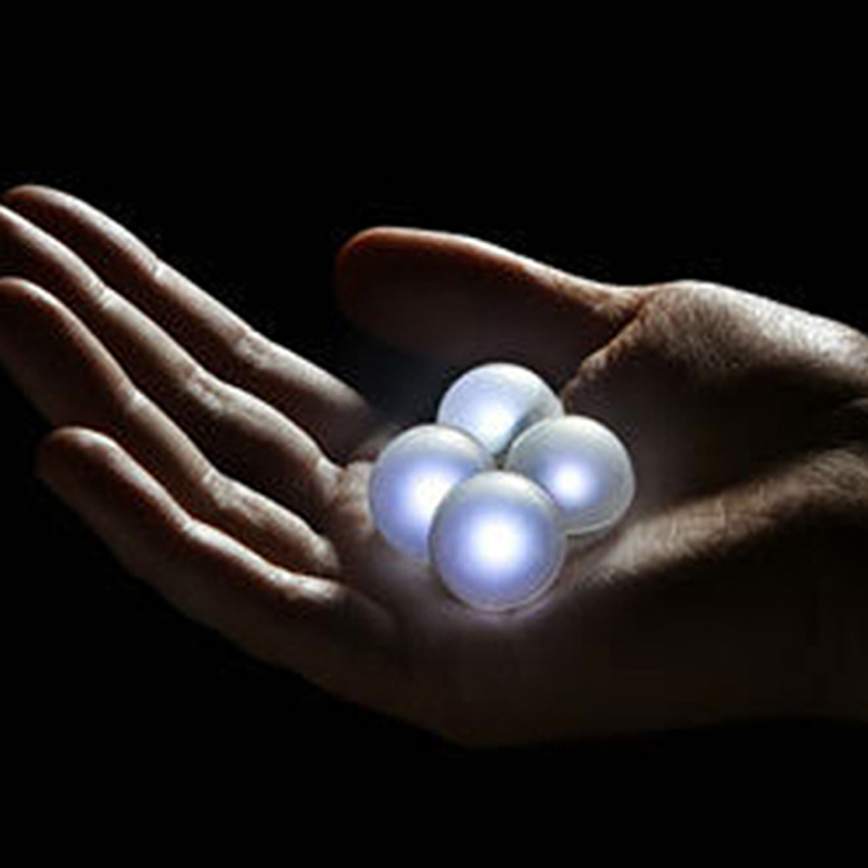 Самовила Бисери!!! 12pcs/многу Мини LED Самовила Светлина Батерија Управувана Флорални топката светилки за Свадба Партија Декорација