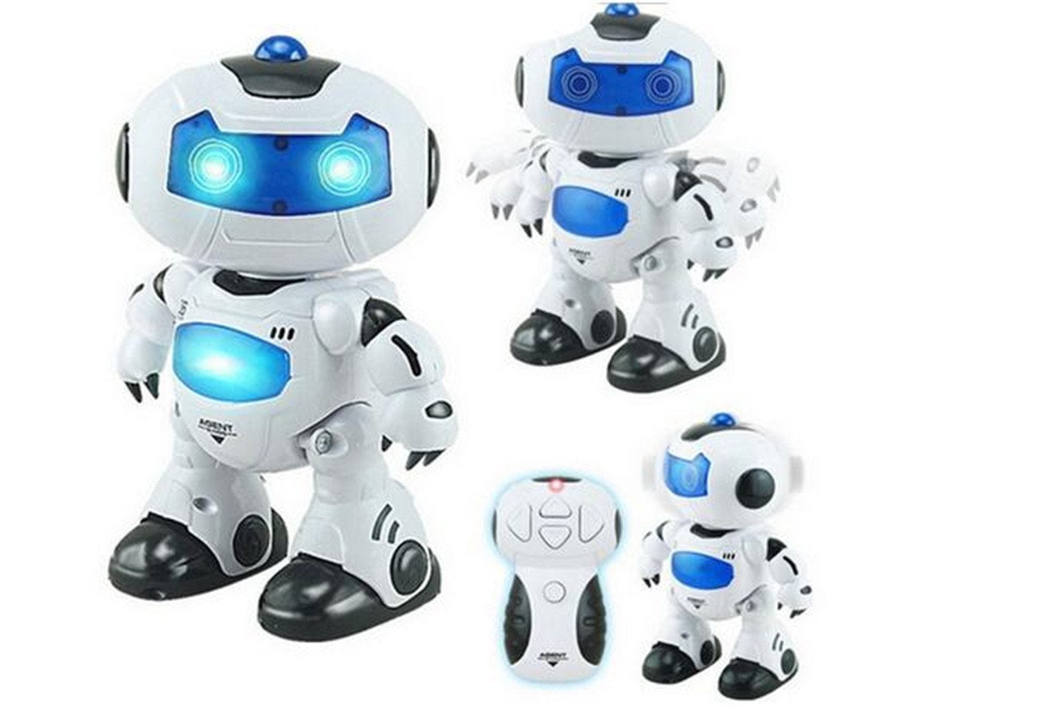 Далечински Управувач Робот Играчка за Дете Музика Светлина Играчки за Супер Забавно РК Робот