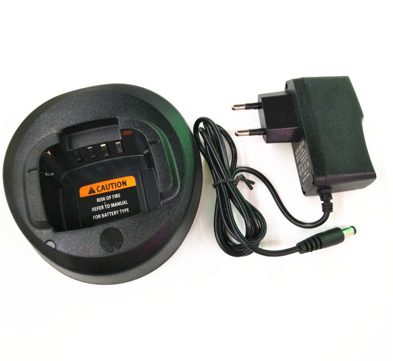 Црна Ni-МЗ Батерија Полнач за Motorola Воки Токи CP185 EP350 CP476 CP477 CP1300 CP1600 CP1660 P140