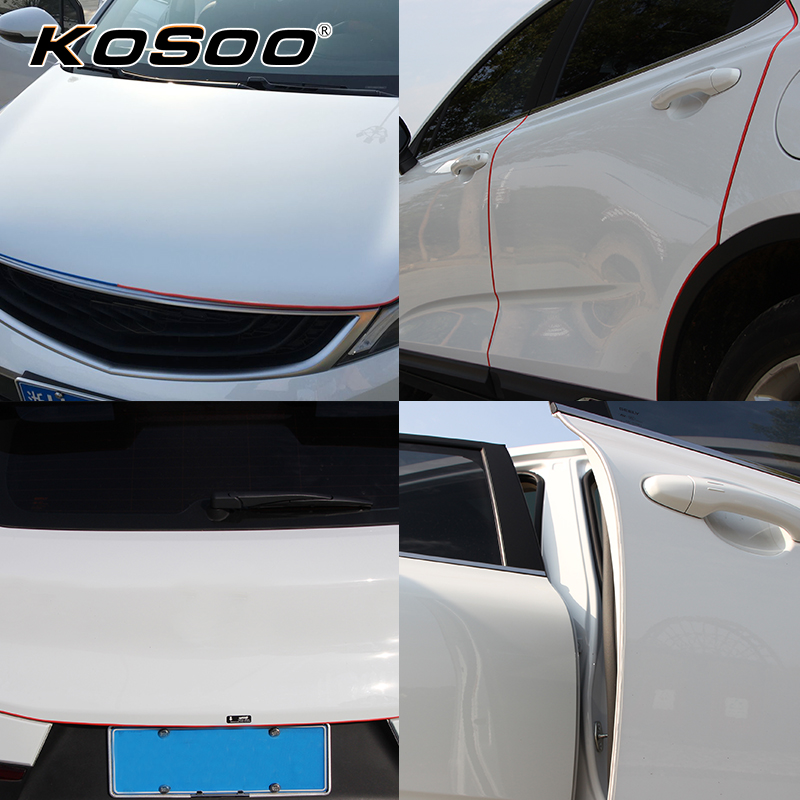KOSOO Автомобил Возило Вратата Работ Страна Нула Несреќа во Дресот на Заштита Налепница Decal За BMW X1 X3 Х5 X6 F15
